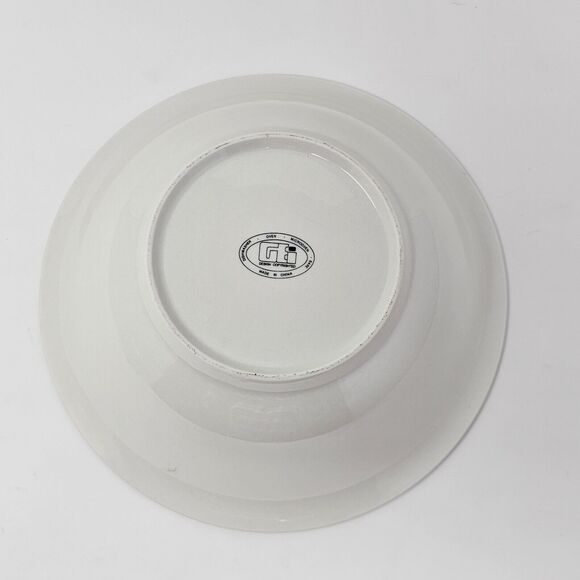 Santa Claus Serving Bow Christmas l 9.25" GEI Design Vegetable Side Holiday Vtg - Picture 3 of 6